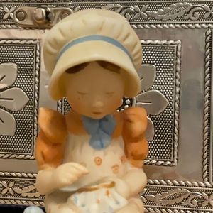 Holly Hobbie Touch of Kindness Vintage 1980's Collectible Porcelain Figurine